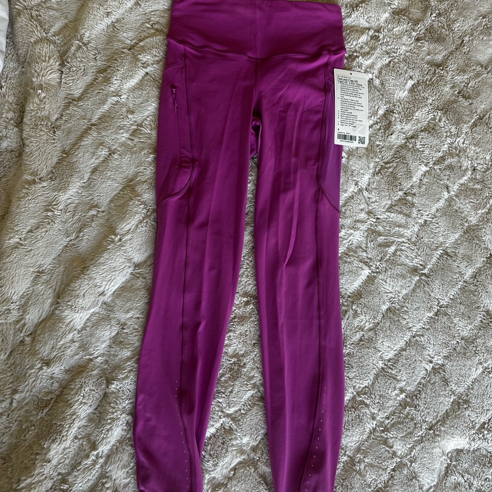 Lululemon fast and free leggings